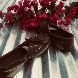 dark brown sperry’s!